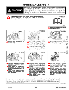 Bobcat 3200 Utility Vehicle service manual
