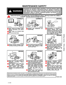 Bobcat 2410 Articulated Loader service manual