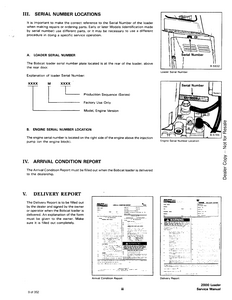Bobcat 2000 Articulated Loader service manual