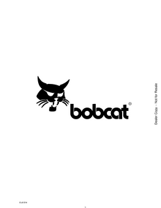 Bobcat 763 HIGH FLOW Skid Steer Loader service manual