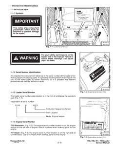 Bobcat 722 Skid Steer Loader service manual