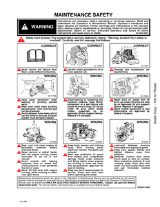 Bobcat 653 Skid Steer Loader service manual
