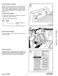 Bobcat 642B Skid Steer Loader manual pdf