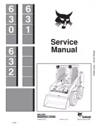 Bobcat 630  631  632 Skid Steer Loader Service Repair Manual preview