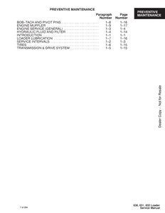 Bobcat 632 Skid Steer Loader manual pdf