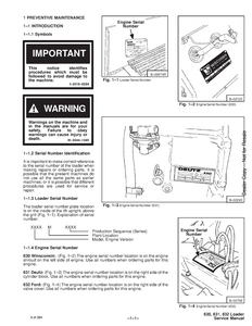 Bobcat 632 Skid Steer Loader service manual