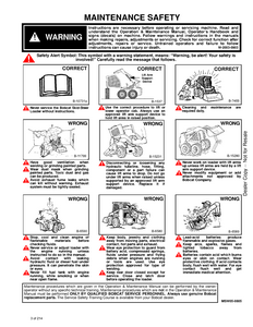 Bobcat 600D Skid Steer Loader manual
