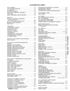 Bobcat 553 Skid Steer Loader manual