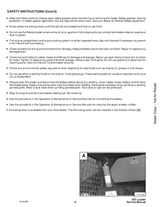 Bobcat 553 Skid Steer Loader manual pdf