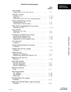 Bobcat 542B Skid Steer Loader manual