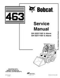 SM-Bobcat 463 Skid Steer Loader Service Repair Manual #3 preview