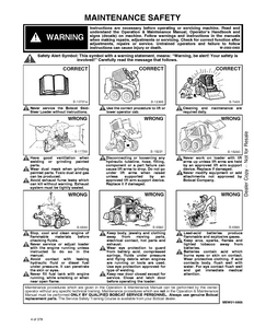 Bobcat 463 Skid Steer Loader manual pdf