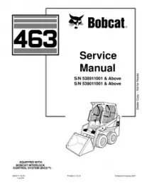 SM-Bobcat 463 Skid Steer Loader Service Repair Manual #2 preview