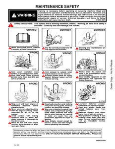 Bobcat 418 Compact Excavator service manual