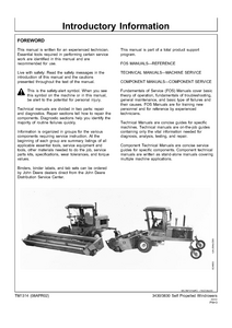 John Deere 3430 windrower manual