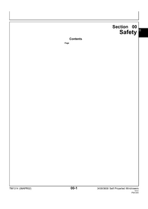 John Deere 3830 windrower manual pdf