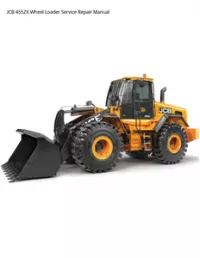 JCB 455ZX Wheel Loader Service Repair Manual preview