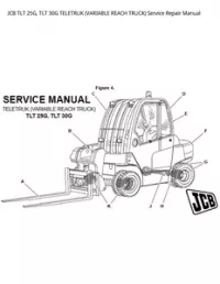 JCB TLT 25G  TLT 30G TELETRUK (VARIABLE REACH TRUCK) Service Repair Manual preview
