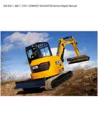 JCB 45Z-1  48Z-1  51R-1 COMPACT EXCAVATOR Service Repair Manual preview