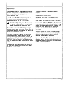 John Deere 84 Loader manual
