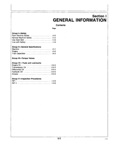John Deere 84 Loader service manual