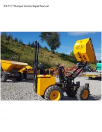 JCB 1THT Dumper Service Repair Manual preview