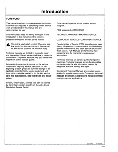 John Deere 70D Excavator manual