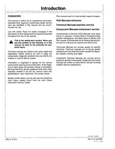John Deere 493D Feller-Buncher manual