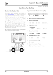 JCB 508C Loadalls manual
