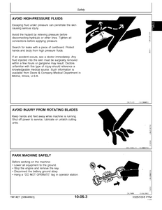 John Deere 3325 Turf Mower manual