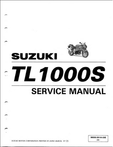 Suzuki TL1000S Motocycle manual