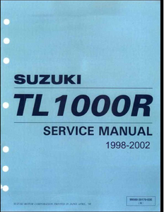 Suzuki TL1000R Motocycle manual