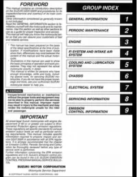 1999-2003 Suzuki GSX1300R Motocycle Service Repair Workshop Manual preview