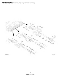 Takeuchi TL12R2 Track Loader Parts manual pdf