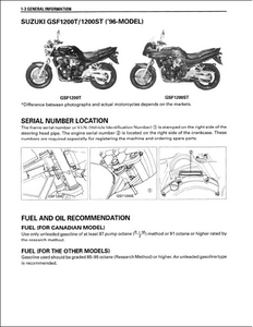 Suzuki S Motocycle manual pdf