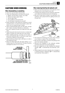 Takeuchi TB240 Mini Excavator manual