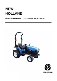 New Holland DIESEL TC210 4WD COMPACT TRACTOR Service Repair Manual 6045507100 preview