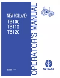 New Holland TB100 TB110 TB120 Tractor Operators Manual preview
