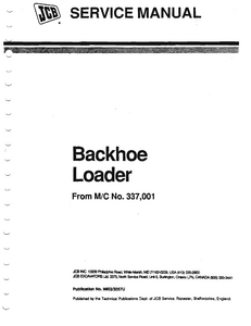 JCB 1550B  manual pdf