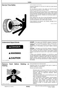 John Deere S790 manual