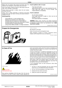 John Deere S790 manual