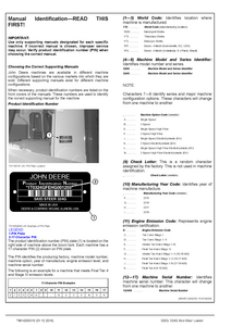 John Deere 1T0320G_ manual