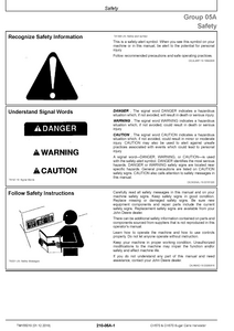 John Deere CH670 service manual