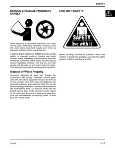 John Deere 280 Skid Steer service manual