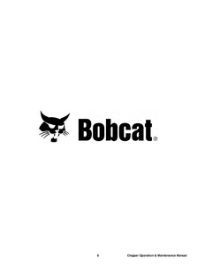 Bobcat 739500101 manual