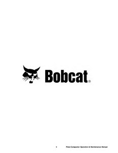 Bobcat PC62 service manual