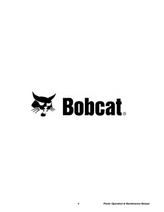 Bobcat 24PLA service manual