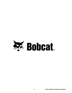 Bobcat 40PSL manual pdf