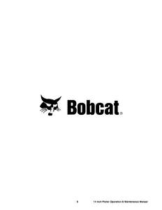 Bobcat 14 manual