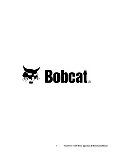 Bobcat 3FM84 service manual